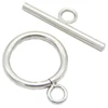 20sets/lot Stainless Steel OT Toggle Clasp Hook Rings Connectors DIY Necklaces & Bracelets Accessories for Jewelry Making DIY ► Photo 3/3