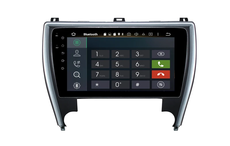 Discount 10.1" touch button android 9.0 car dvd gps player for toyota Camry American car dvd player 2015-2017 with gps navigation wifi 1