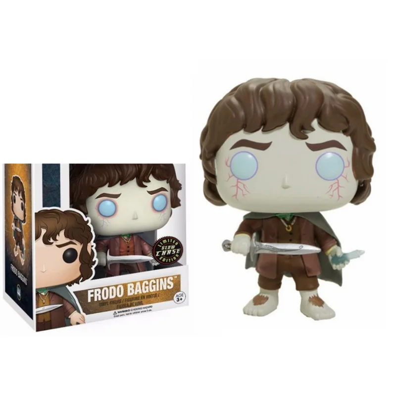 Funko Lord Ofs Frodo Baggins 444# Rings Vinyl Action Toy Figures Brinquedos Collection Model Kids Gifts Toys for Children | Игрушки и