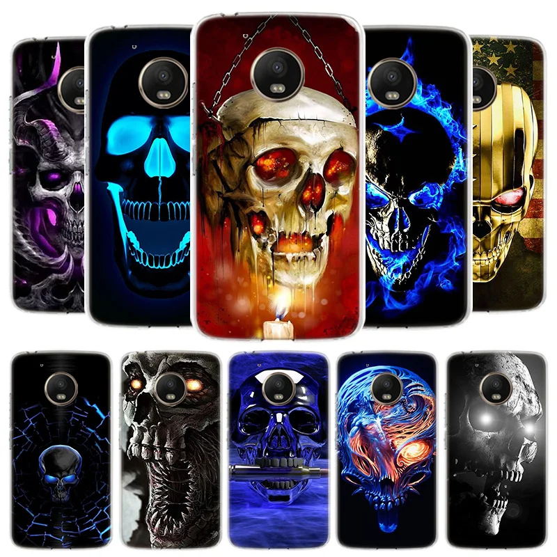 Чехол Grim Reaper Skull Skeleton чехол для телефона Motorola Moto G9 G8 G7 G6 G5 E5 E6 Plus Play Power One Fusion Macro Action