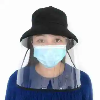 

NEW safety dust mask cover with hat anti flue spittle anti dust cover full face eyes protection mask masque protective mask