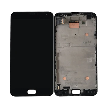 

5.7''LCD Meizu pro 5 LCD screen display+ Touch panel Digitizer pro5 Meizu pro 5 LCD with frame white/black Free shipping