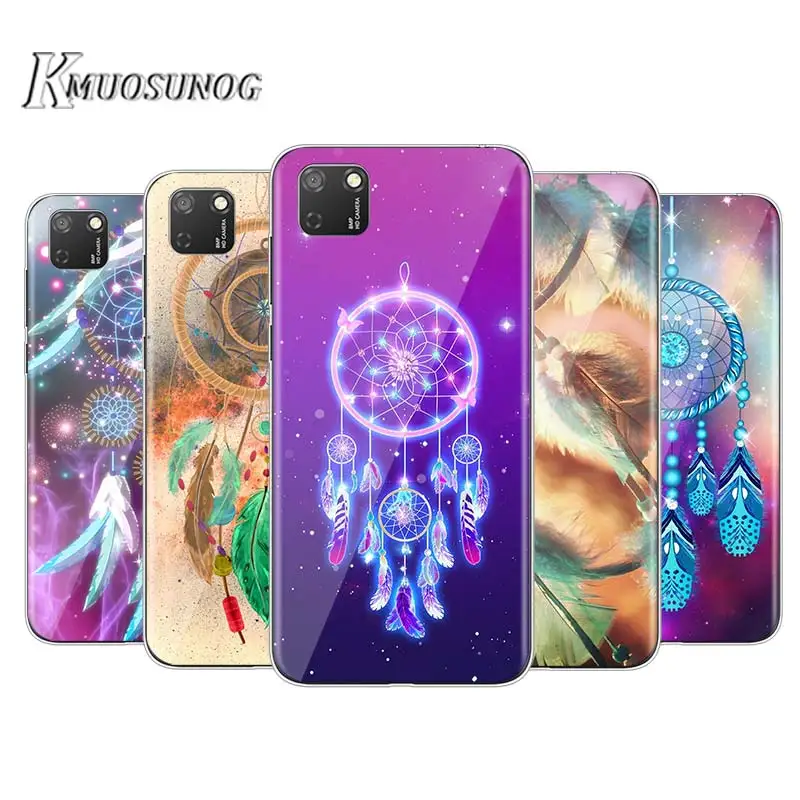 

Blue Dreamcatcher beautiful for Huawei Honor 9S 9A 9C 30 20 10i 9X Lite 8X 20 10 10i 9 Lite 8C 8A 7C 7A Pro Phone Case
