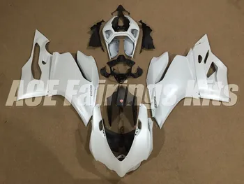 

New ABS Injection Mold Body set Fairing For Ducati 899 1199 Panigale 2012 2013 2014 Motorcycle Full Fairings Kit White
