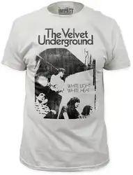 Velvet Underground белая легкая футболка S-2XL Новый Официальный эффект мерчандайзинг