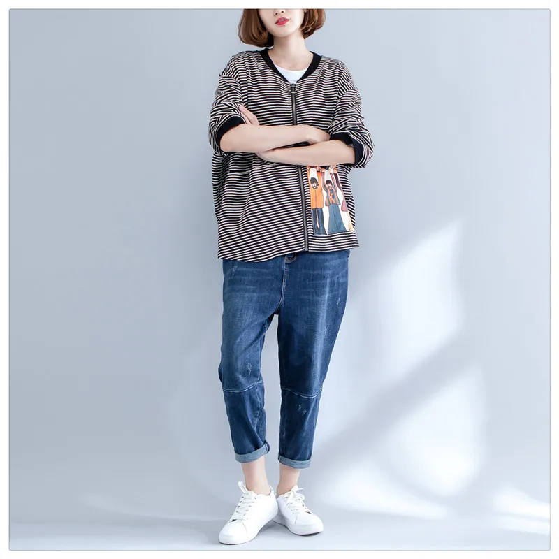 

Photo Shoot 2018 Spring Literature And Art Large Size Dress New Style Fat Mm Cardigan Coat