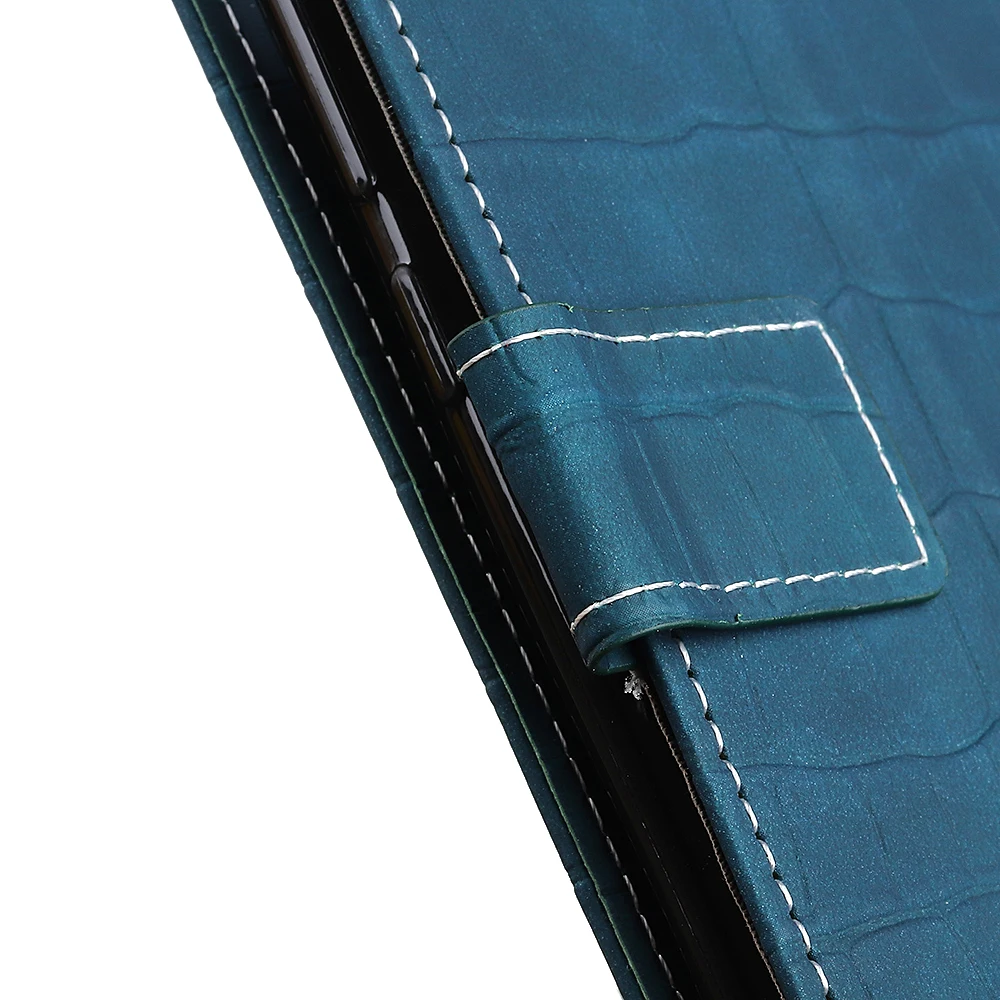 Чехол для zte Axon 10 Pro с рисунком аллигатора из искусственной кожи с откидной подставкой, ударопрочный кошелек с защитой от царапин, чехол с отделением для карт, чехол Funda