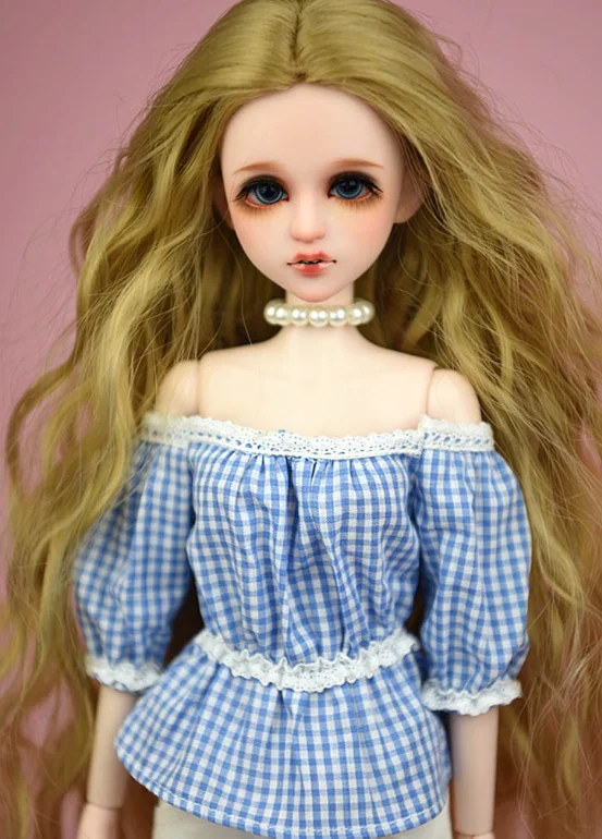 Новые белые черные рубашки без бретелек Одежда для кукол 1/4 BJD повседневная