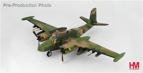 Хобби мастер Дуглас B-26K счетчик захватчик 59 специальный боевой блок/609 эскадрилья 64-17660 Nakai Таиланд 1/72 литье под давлением модель самолета