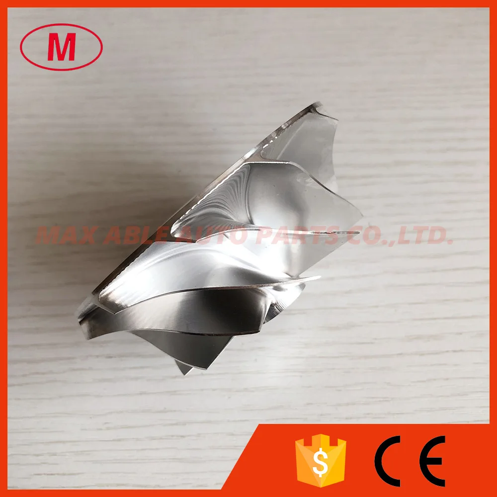 GTX3582 9833-2 62.45/82.36mm 11+0 blades turbocharger milling/aluminum 2618/billet compressor wheel