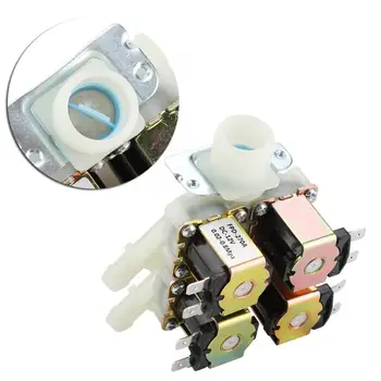 Shut-off Valve DC 12V DN20 G3/4 1 in 4 out Plastic Electromagnetic Valve Normally Closed Water Drain Valve Electric Magnetic dhl free vex1301 0450 vex1301 045dz electromagnetic valve