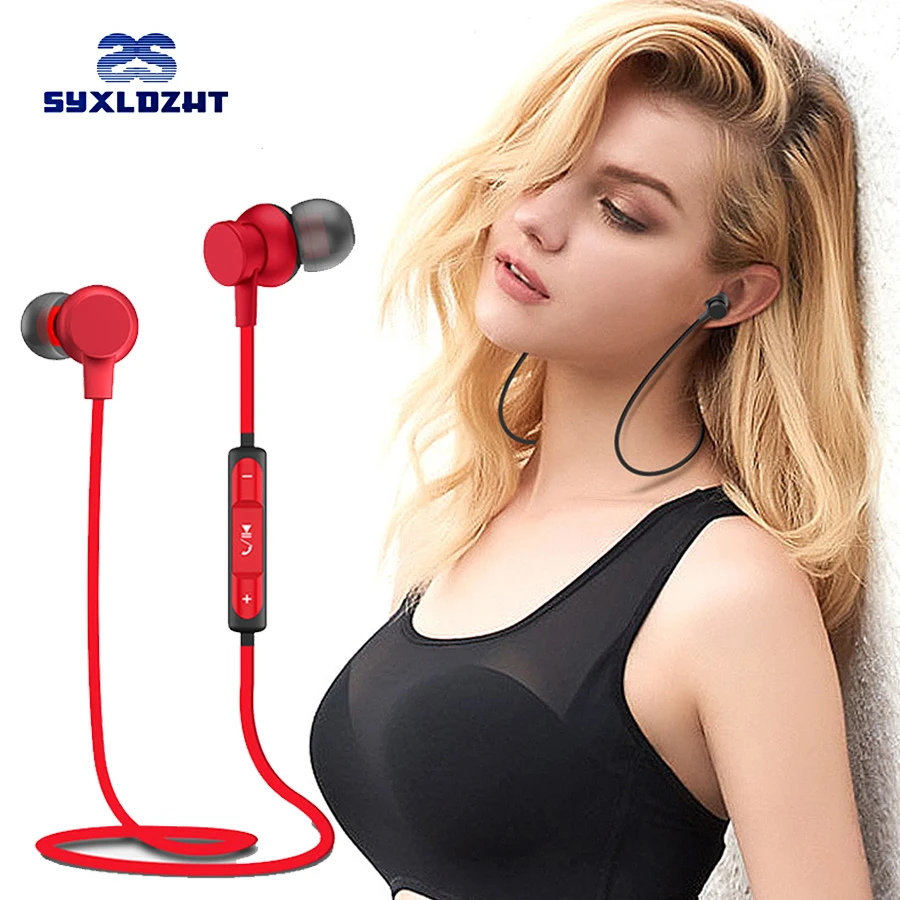 

Bass Bluetooth Earphone Sports Wireless Headphone Stereo Earbuds headset CSR Bluetooth 5.0 For iPhone Android phones