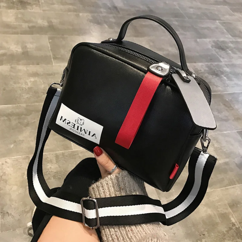 

Large capacity Boston Women's handbags Diagonal shoulder Special luxury handbag Women's crossbody bag wide strap KYIDER