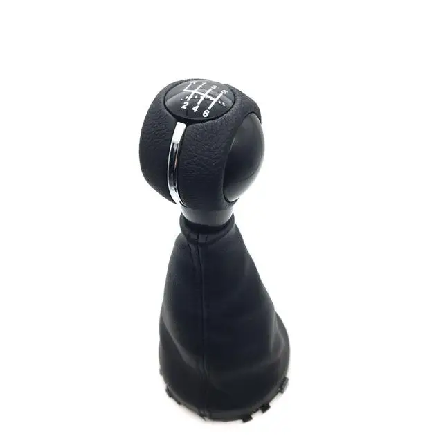 Для Mini Cooper F55 F56 F54 F60 5 Скорость 6 скорость ручная ручка переключения рулевого механизма автомобиля шиферная крышка Gaitor кожаный ботинок OEM 7641999 - Название цвета: 6 Speed White Boot