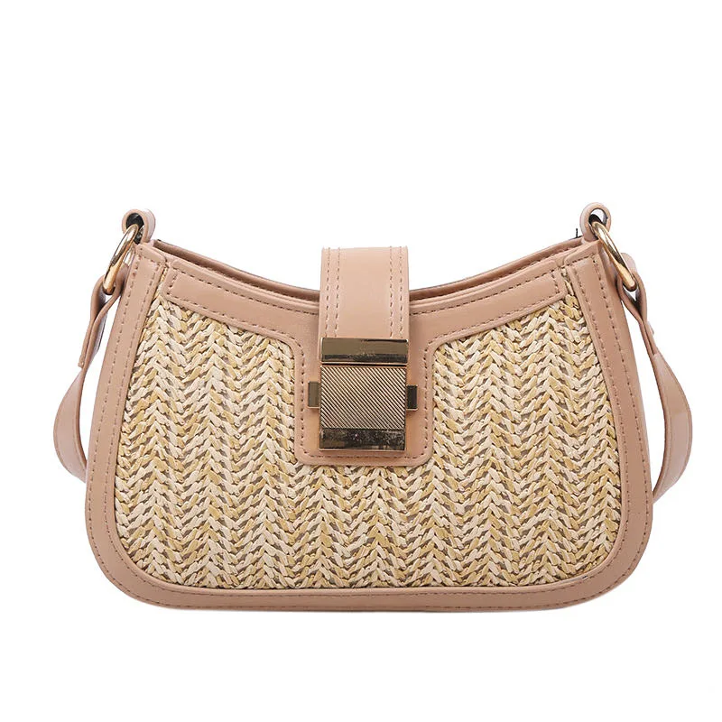 

2020 new web celebrity baguette bag versatile instagram cross-body bag