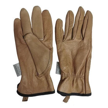 

Women Planting Work Thorn Proof Hand Protective Garden Tool Warterproof Durable and Soft Cow Grain Leather Gloves