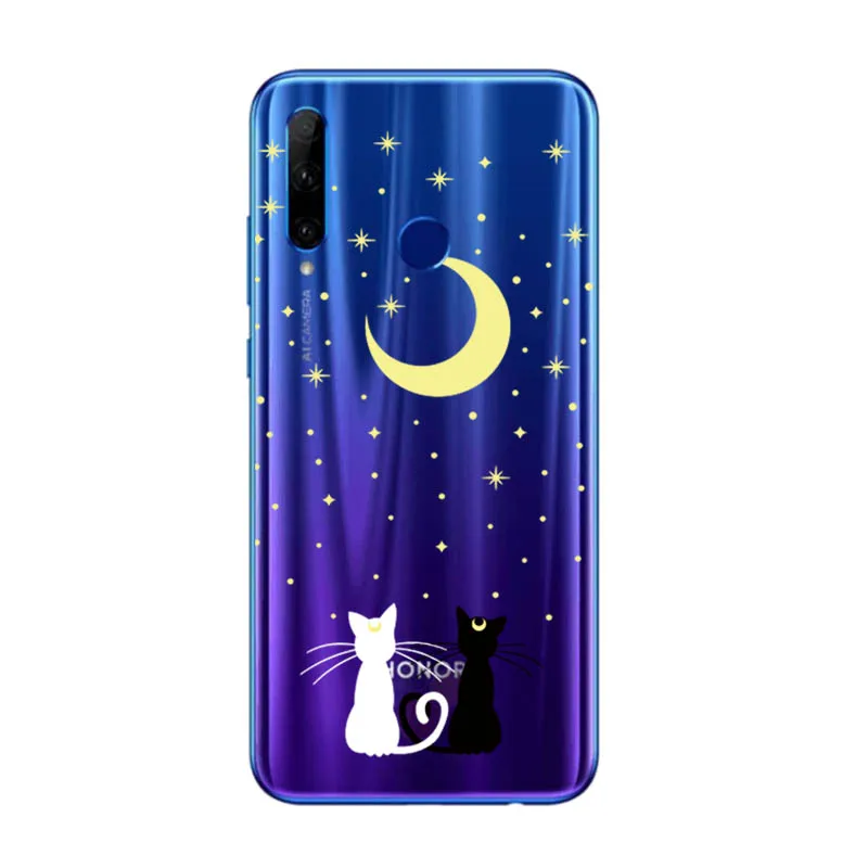86 Honor 10i чехол Honor 10i HRY-LX1T чехол Силиконовый ТПУ задняя крышка чехол для телефона для huawei Honor 10i Honor10i 10 I 6,21 дюймов - Цвет: 86