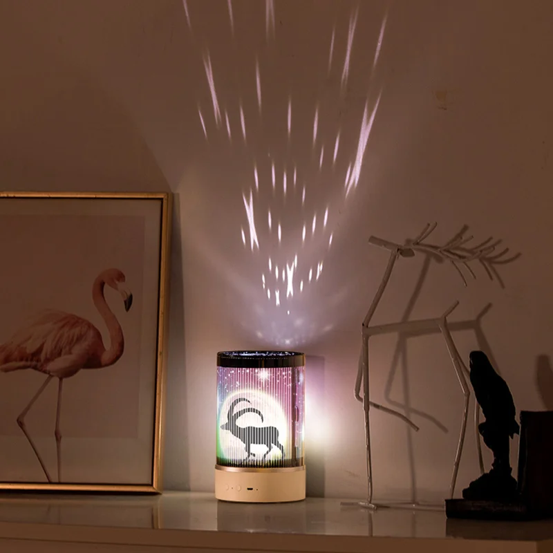 

BRELONG Animated Night Light LED Anime Atmosphere Lamp Indoor Bedroom Projector