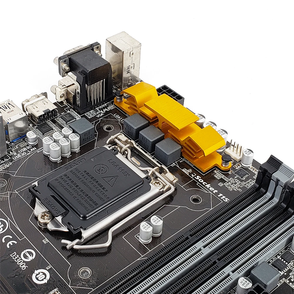 Gigabyte GA-H97-HD3 настольная материнская плата H97-HD3 H97 для LGA 1150 i7 i5 i3 DDR3 32G SATA3 USB3.0 HDMI VGA DVI ATX б/у материнская плата