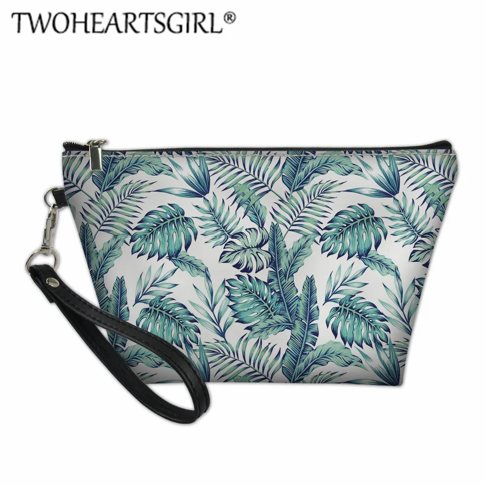 Z4452Z8 Twoheartsgirl Hibiscus косметичка дорожный кейс для косметики для женщин на молнии Макияж банный Органайзер сумка для хранения туалетные принадлежности, мытье красоты - Цвет: Z4452Z8