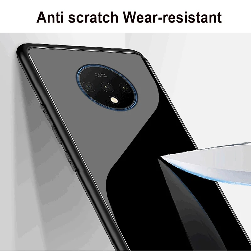 Чехол s для oneplus 7 t чехол One Plus 7 t чехол из закаленного стекла задний бампер oneplus 7 t 1+ 7T 1+ 7 t чехол для телефона оболочка для oneplus 7 t 7 t