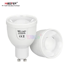 Miboxer FUT011 5 Вт GU10 двойной белый(CW/WW) Светодиодный прожектор с регулируемой цветовой температурой CCT Светодиодная лампа Wi-Fi лампа AC100~ 240 В