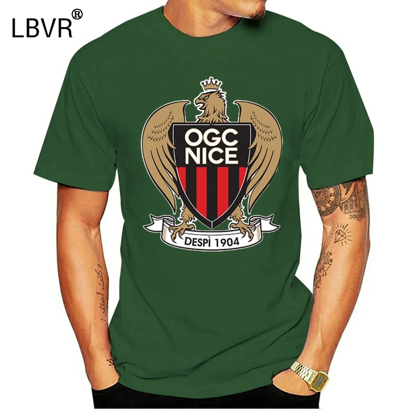 OGC Nice Les Aiglons Франция Лига Футбол Футболка футбольная команда Спорт | Мужская