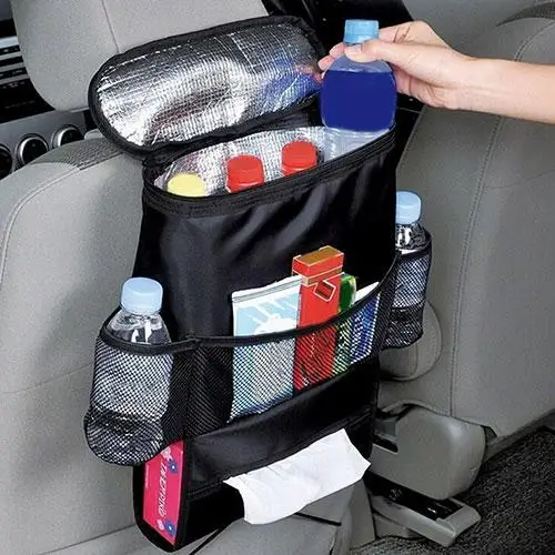 Чехол органайзер на заднее сиденье автомобиля карманный для хранения