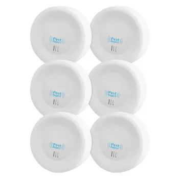 

4/6 Pcs Non-Toxic Multifunctional Electronic Ultrasonic Pest Repeller Home Indoor Mosquito Killer Mouse Mice Reject Repellent