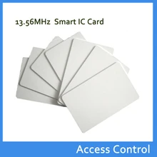 100 шт./лот RFID карты 13,56 МГц IC карты MF S50 классический 1 к M1 близость смарт 0,8 мм для системы контроля доступа ISO14443A