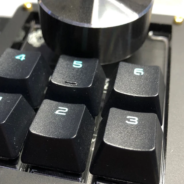 QMK Macro keyboard 6keys + Knob Designer PS keyboard Gamming Draw Programming Keyboard VIA Red White switch Hotswap 4
