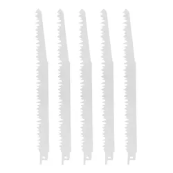 Lâminas de serra s1531l 240mm, para corte de metal, madeira, plástico, ferramentas para corte rápido, 5 peças