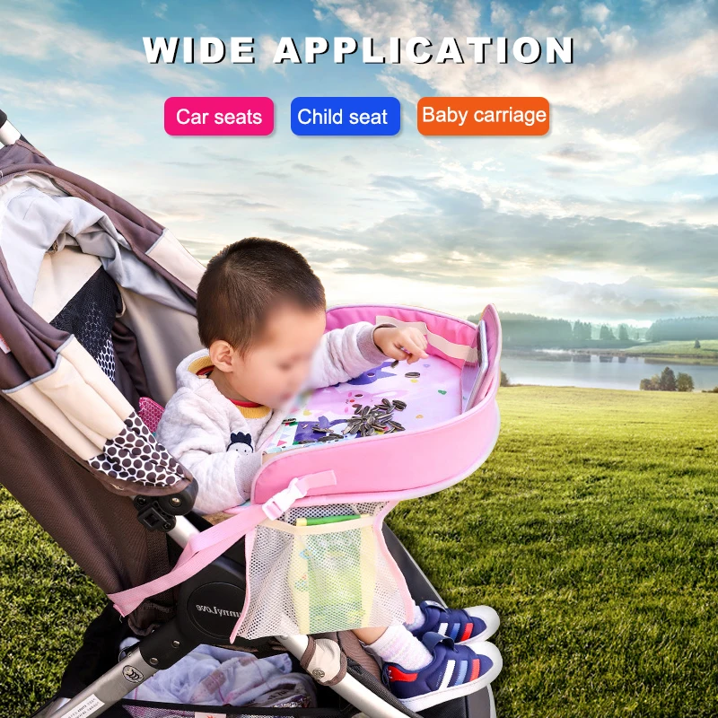 Multifunction Waterproof Toy Car Safety Seat Tray Baby Seat Travel Storage Table Multifunction Waterproof Toy Car Safety Seat Tray Baby Seat Travel Storage Table