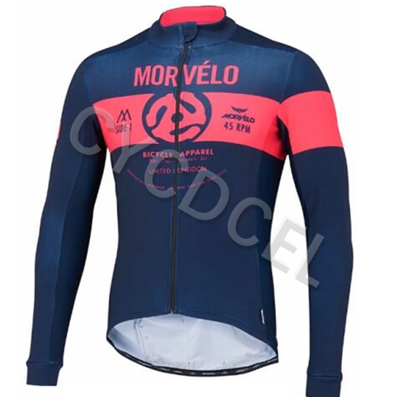 Одежда для велоспорта Morvelo, MTB, командный велосипед, Джерси, мужская, дышащая, с длинным рукавом, для шоссейного велосипеда, одежда для велоспорта, Майо, Ciclismo Hombre