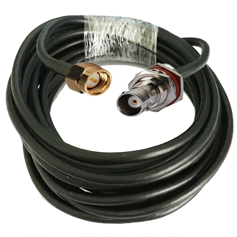 RG58 50-3 SMA штекер BNC Женский уплотнительное кольцо разъем Высокочастотный