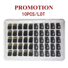 Акция! 10 шт./лот 1 Гб 2 ГБ 4 ГБ 8 ГБ Microsd карта 64 Мб 128 МБ 256 МБ 512 МБ TF карта Micro SD карта памяти для мобильного телефона