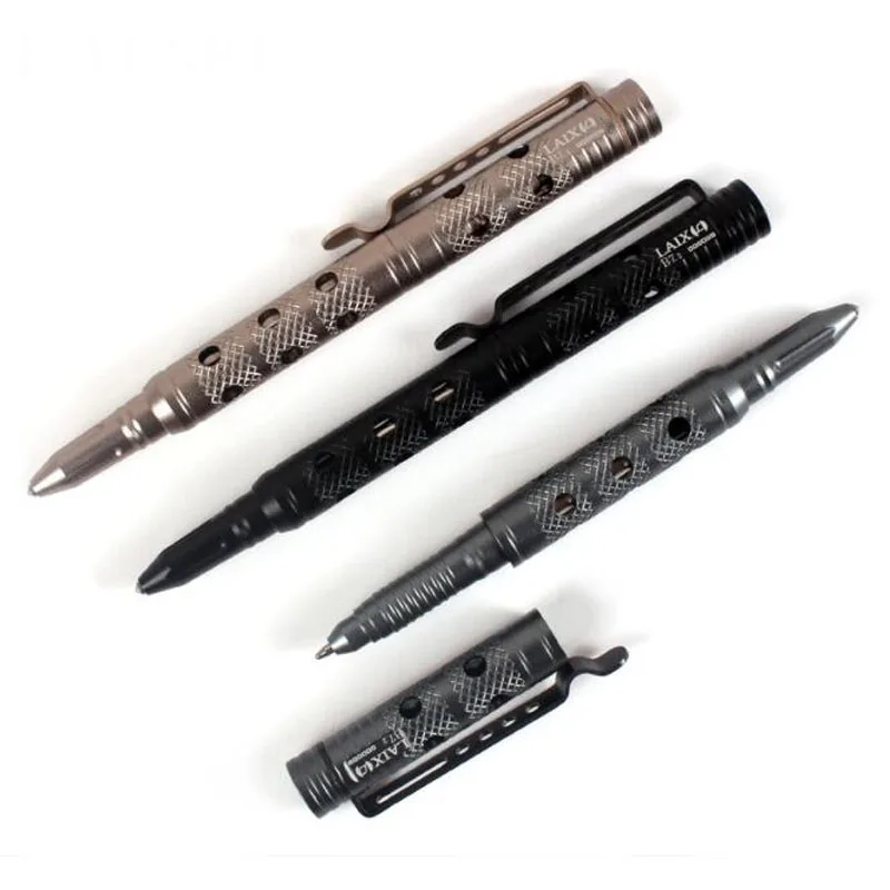 

Portable Tactical Self Defense Tactical Survival Kit Aircraft Aluminum LAIX B7-2 Self-defense Pen EDC Tool with Retail Box