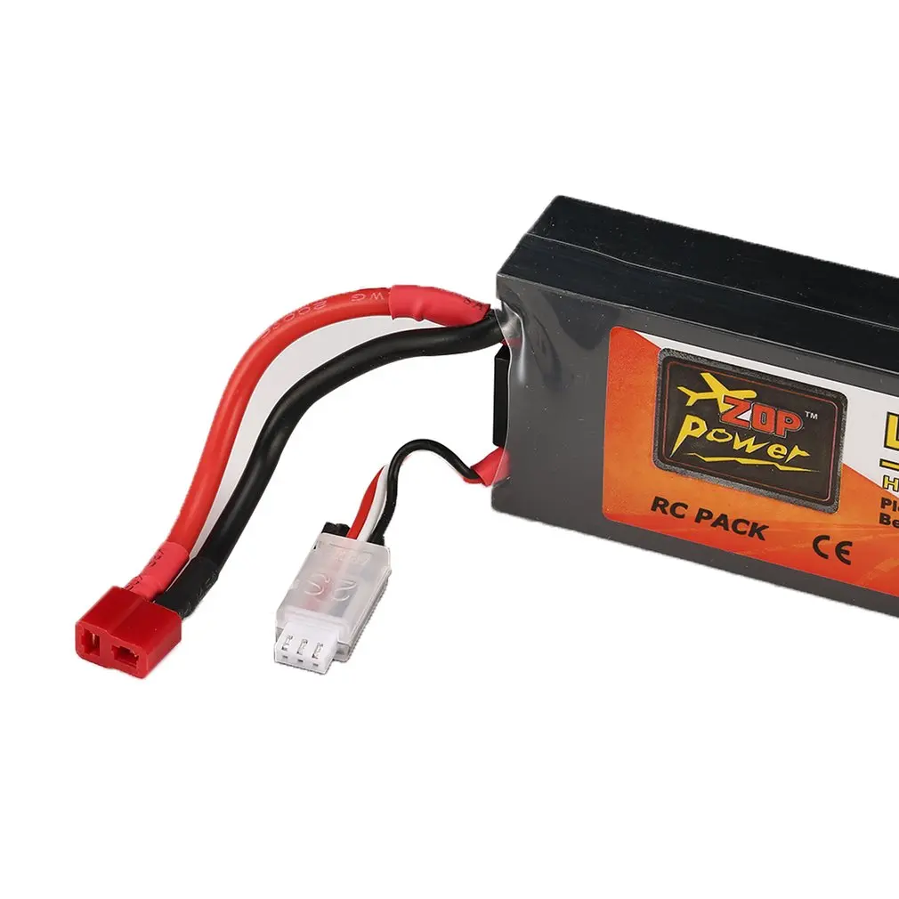 ZOP power перезаряжаемая батарея Lipo 14,8 V 5000mAh 30C 4S 1P XT60 разъем для радиоуправляемого гоночного дрона квадрокоптера вертолета модель автомобиля лодки