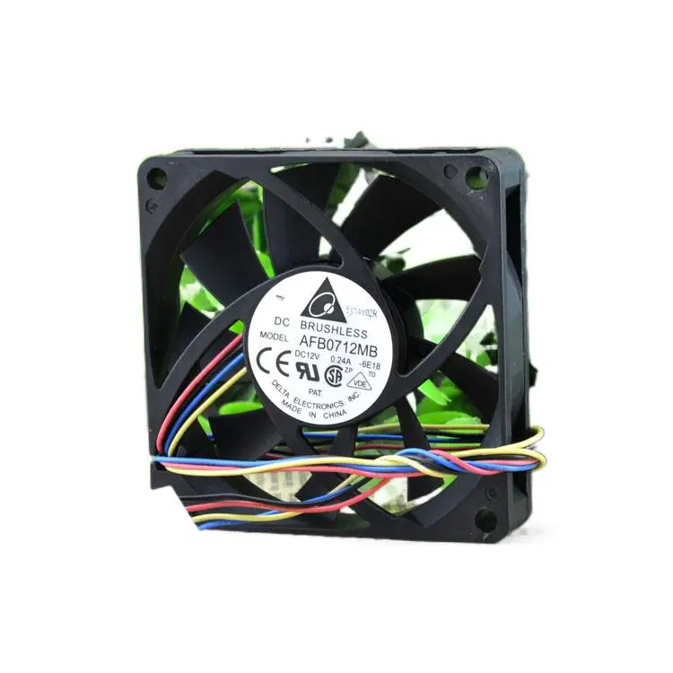 

Delta 7015 7CM 12V 0.24A Computer CPU Fan Cooling Fan AFB0712MB Double Ball