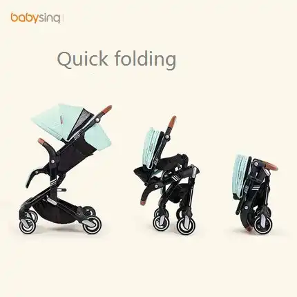 completely foldable stroller