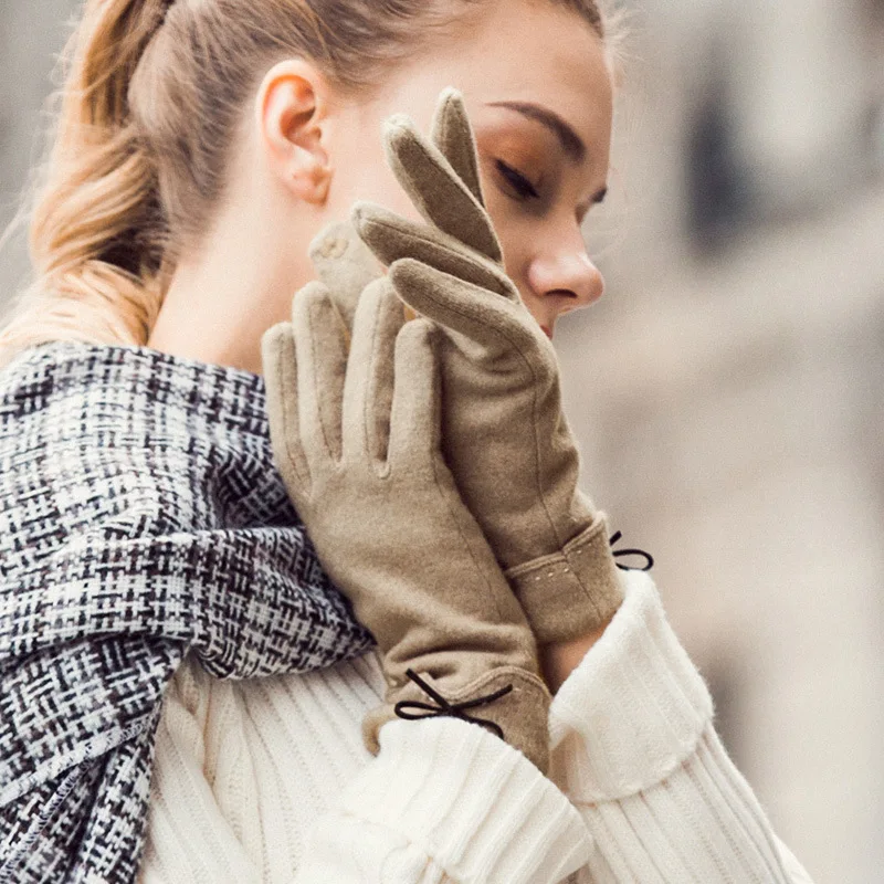 Женские осень-зима сенсорный Экран на открытом воздухе Катание лыжах теплые