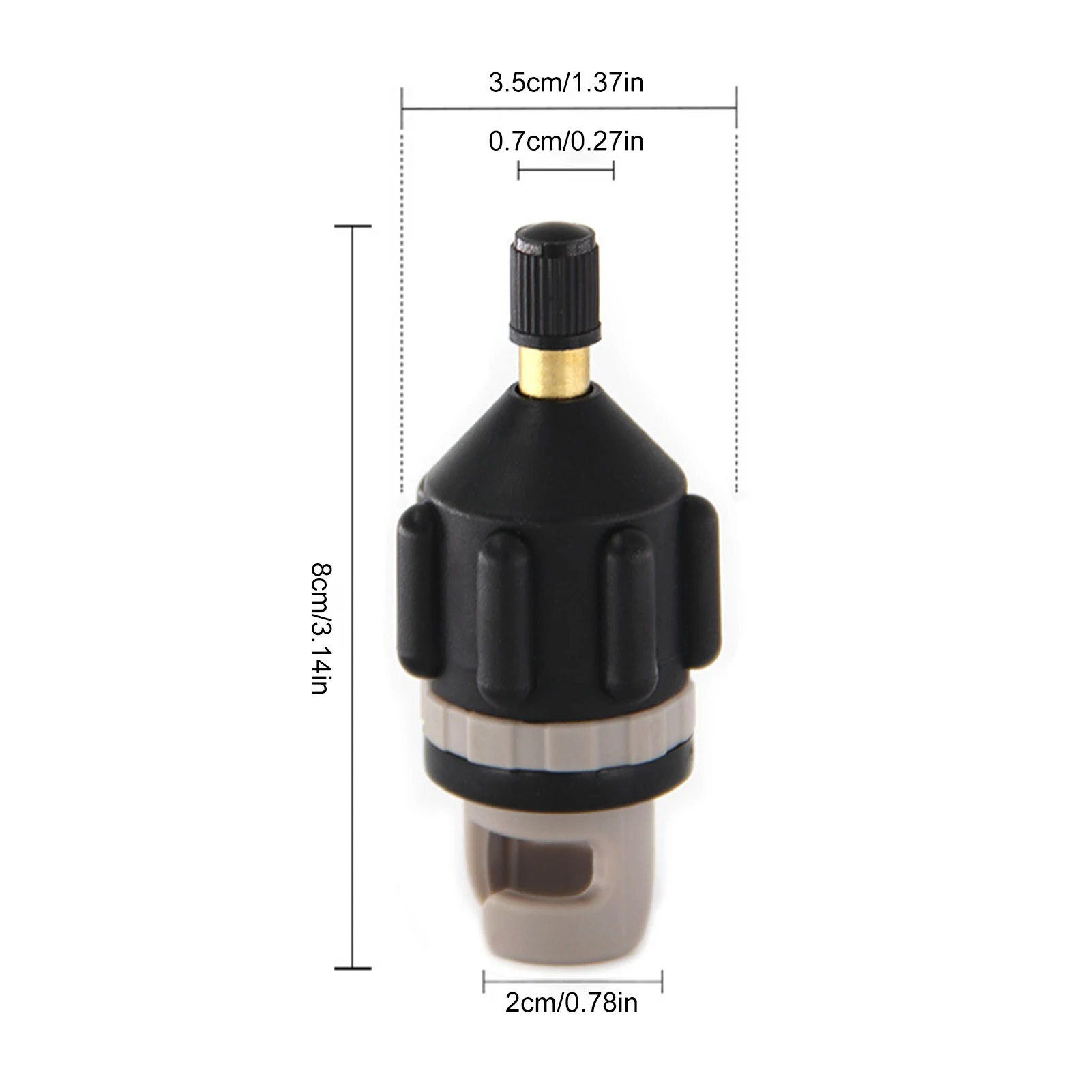 Rowing Boat AirAdaptor SUP Board Kayak Iatable Pump Adapter AirAttachment Kayak Accessories Parts Boat