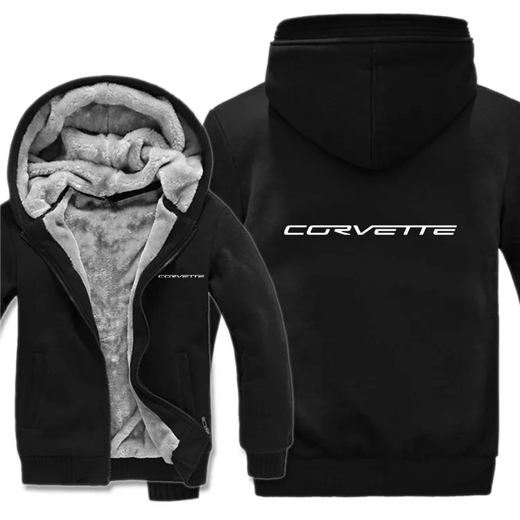 as picture1 Chevrolet Толстовка Corvette мужская куртка На зиму; высокого качества Для мужчин Повседневное шерстяным Корвет Для мужчин толстовки - Цвет: as picture1