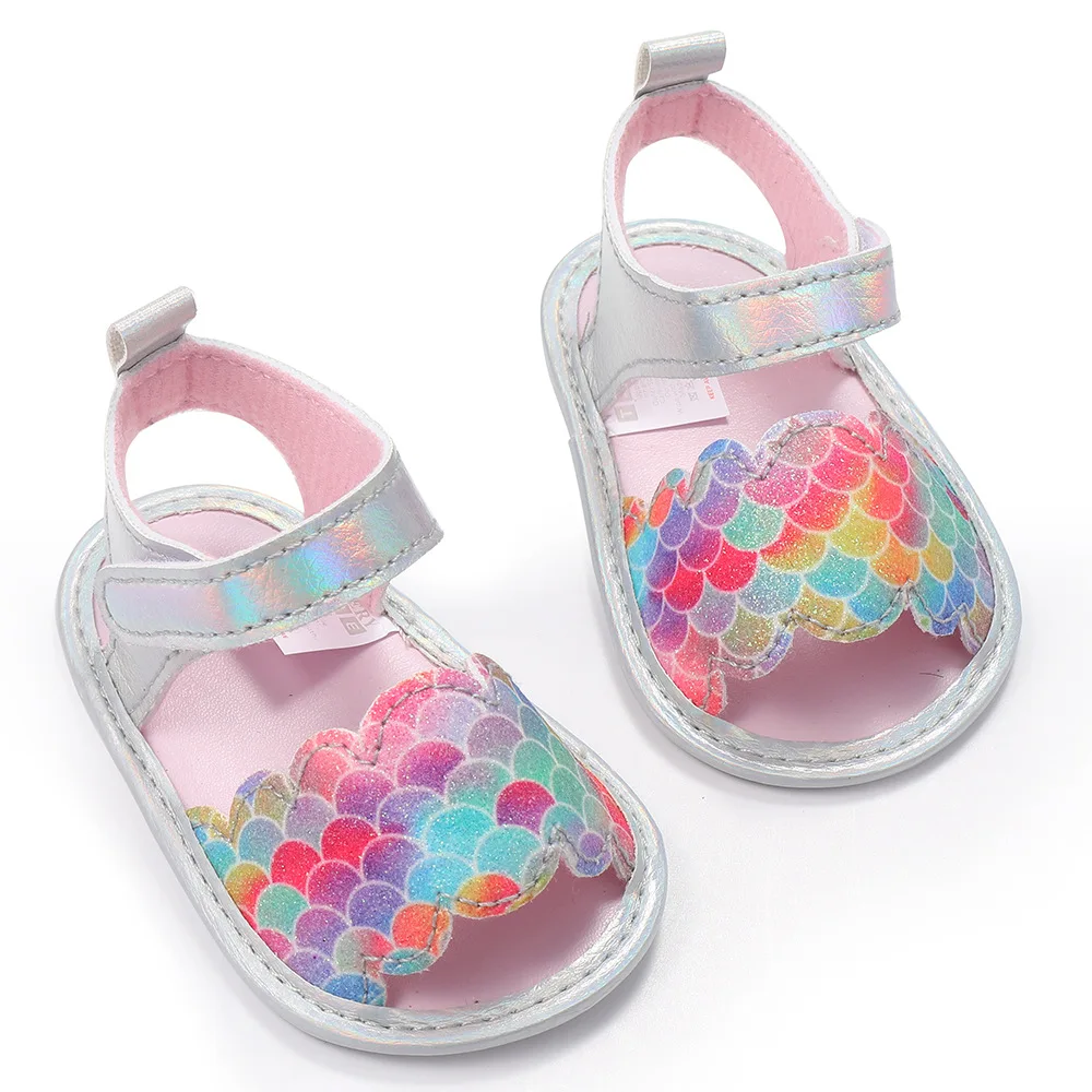 Sandalias de verano para niña, zapatos de bebé, zapatillas de moda, zapatos infantiles de 0 a 18 meses