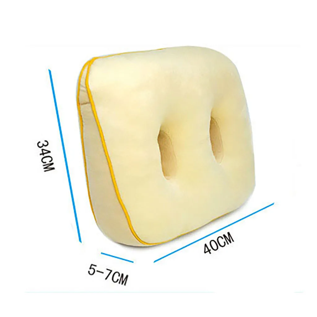 Travel Memory Foam Seat Cushion Orthopedic Chair Cushion Pad Car Office Hips Tailbone Coccyx Protect Healthy Sitting Pillows