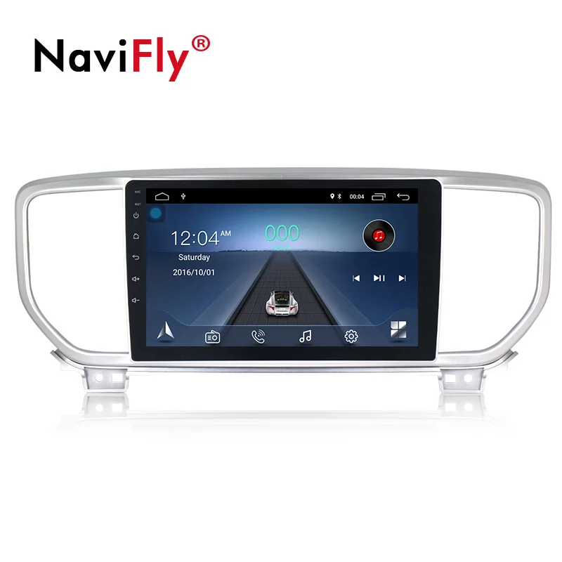 

NaviFly Android 8.1 Car Stereo GPS Navigation for KIA Sportage 4.2 QL 2018 2019 Autoradio multimedia player head unit WIFI BT FM