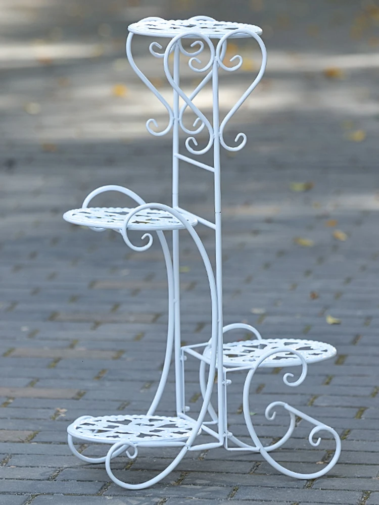 

Foreign European Style Landing Type Flowerpot Frame Multi-storey Room Domestic A Living Room Balcony