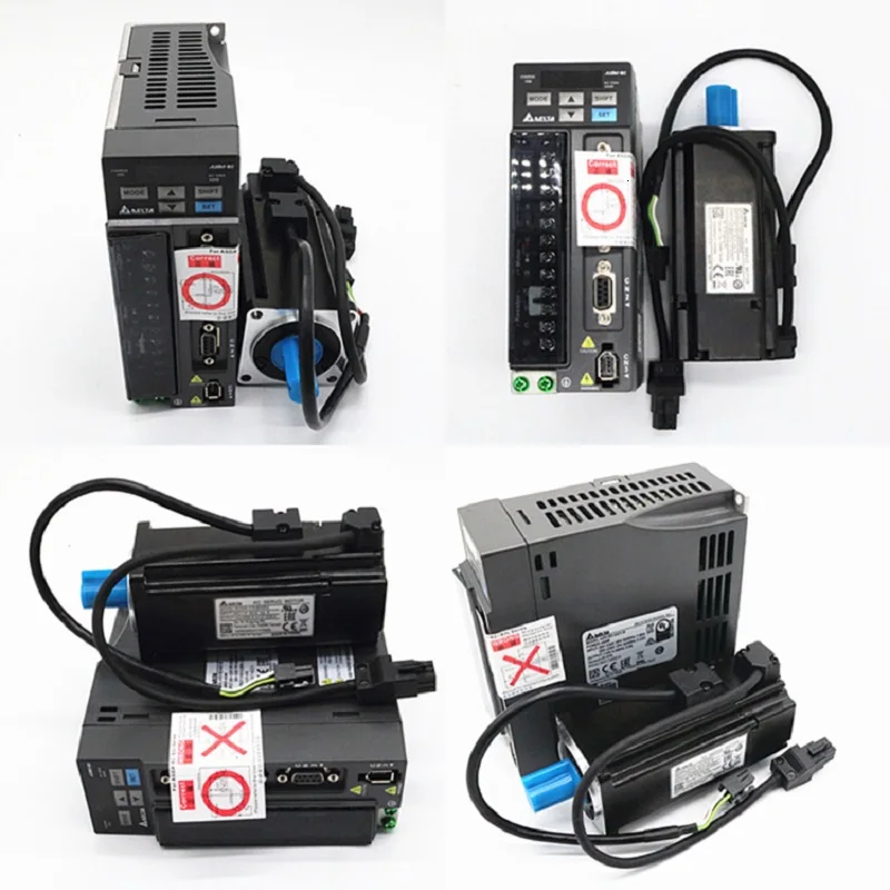 Delta ECMA-C21010RS+ ASD-B2-1021-B 1 кВт 3000 об/мин 3.18N.m ASDA-B2 серводвигатель переменного тока комплекты с 3 м силовым и кодовым кабелем