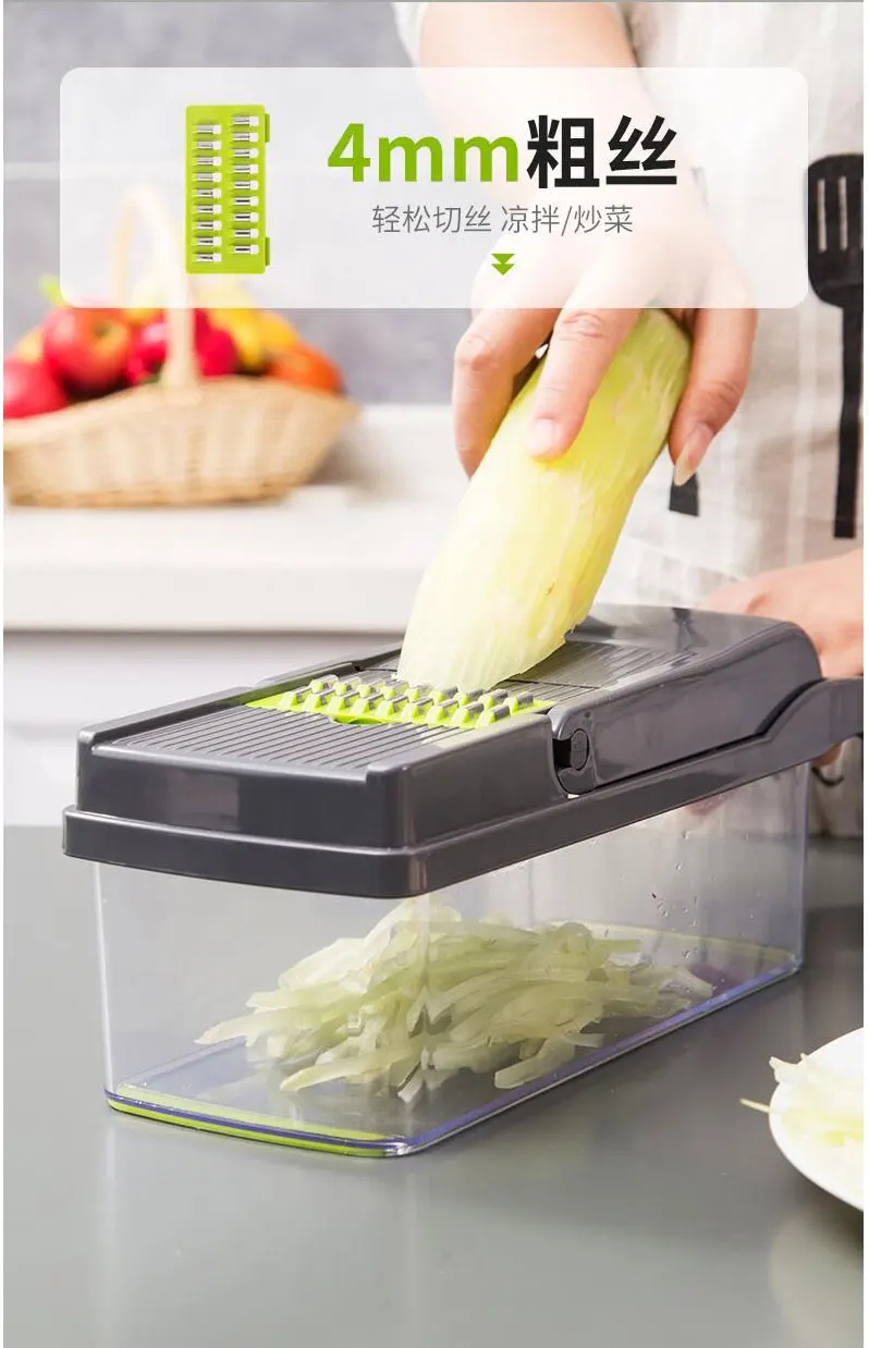 厨房多功能切丁切菜神器土豆丝切丝器刨丝器家用土豆片切片擦丝器-阿里巴巴_08