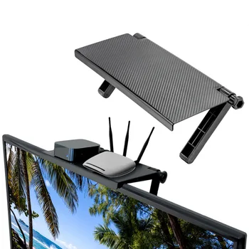 

Computer Monitor Shelf Heat-Resistance Desktop Stand Holder Workspace Organizer Screen Top Holder